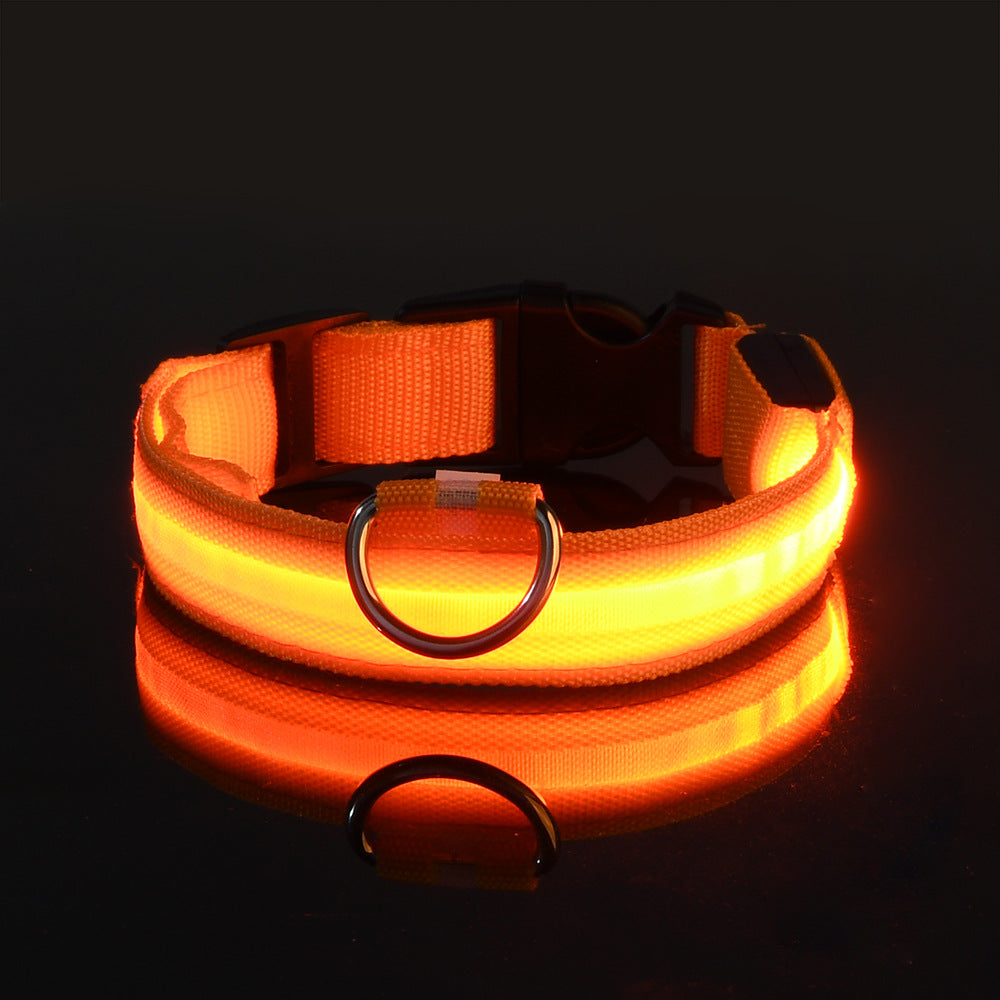 LED Pet Collar 🐾 夜のお散歩をもっと安全に！LED点滅ペット首輪