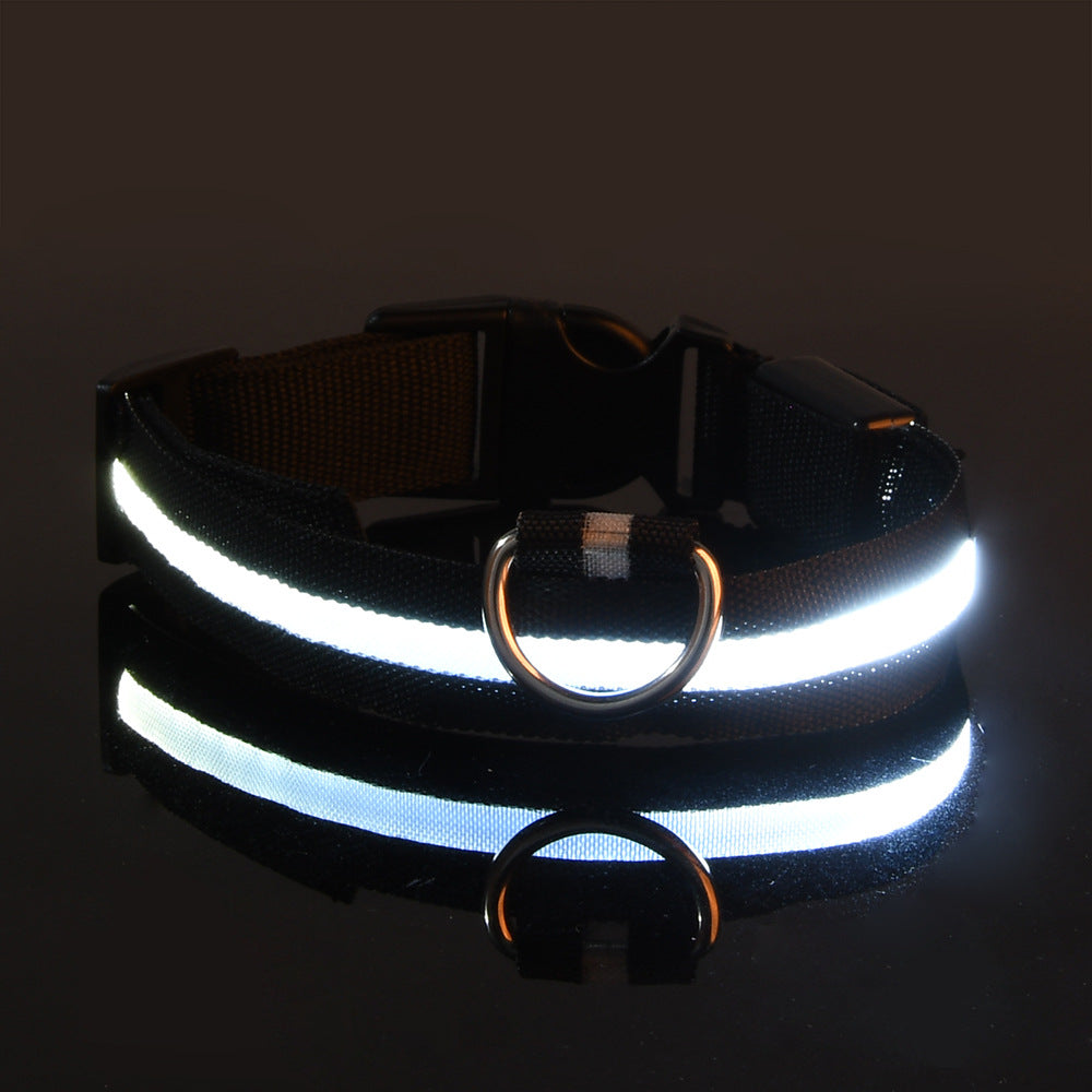 LED Pet Collar 🐾 夜のお散歩をもっと安全に！LED点滅ペット首輪