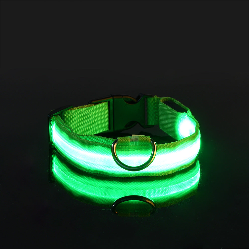 LED Pet Collar 🐾 夜のお散歩をもっと安全に！LED点滅ペット首輪