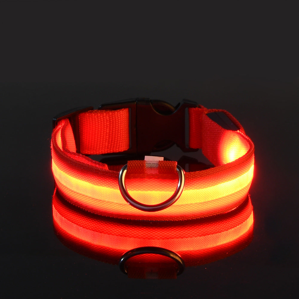 LED Pet Collar 🐾 夜のお散歩をもっと安全に！LED点滅ペット首輪